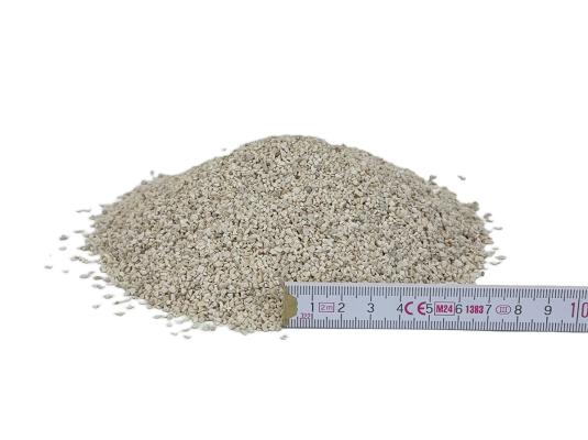 White Gravel 1 - 2 mm  25 kg Eimer Bodengrund