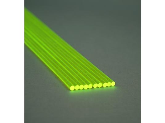 10 Leuchtstäbe Farbe GRüN a 0,5m lang