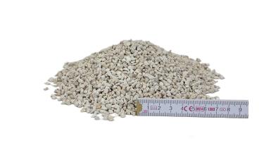 White Gravel 3 - 4 mm  25 kg Eimer Bodengrund